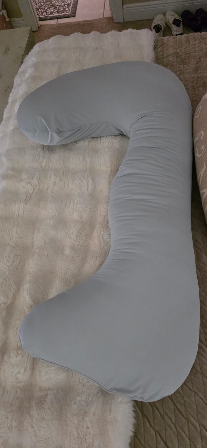Customer photo review of BodyAlign Plus+ Cooling Pillow