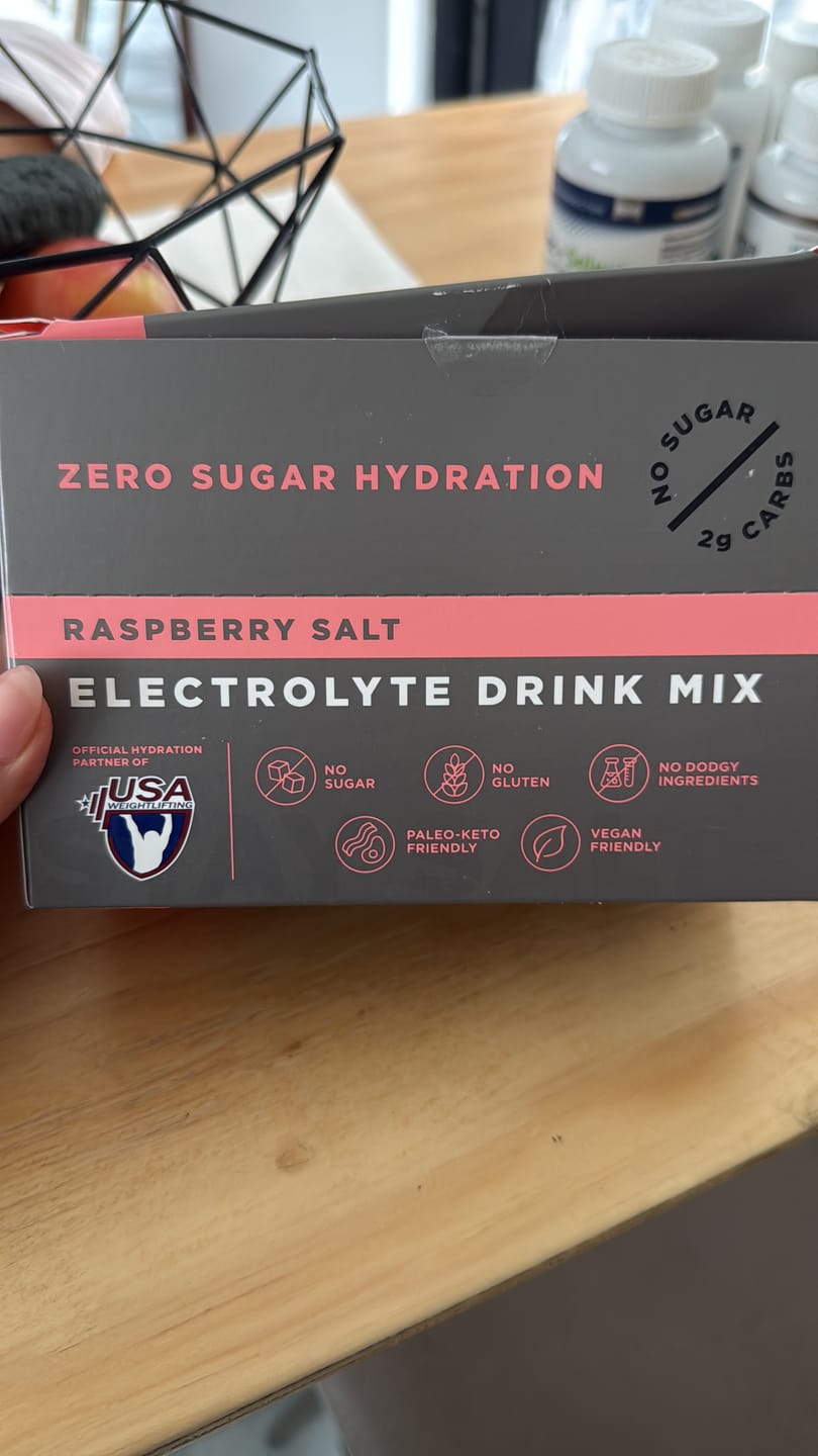 Customer photo review of LMNT Electrolytes Watermelon Salt