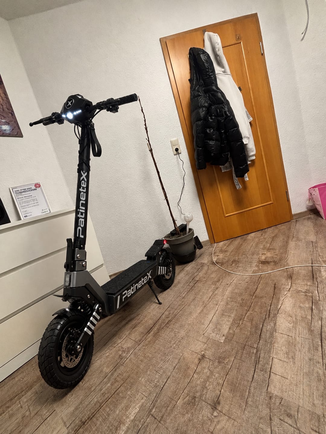 Customer photo review of Patinete Eléctrico X1 500W