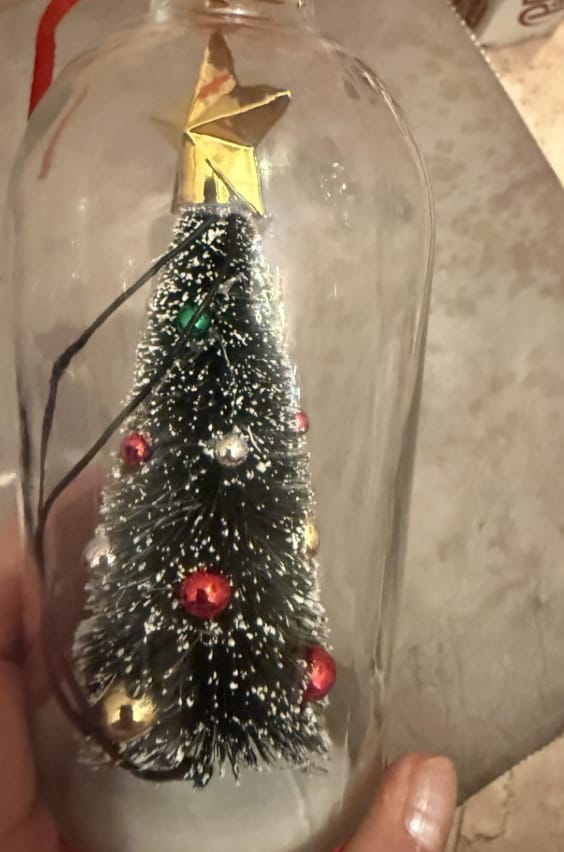 Customer photo review of Christmas Whisper Bottle™
