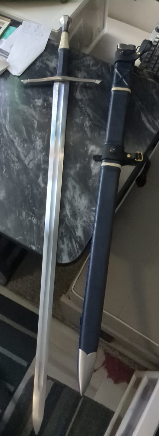 Customer photo review of The Dragonwhisper Longsword