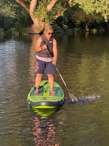 Customer photo review of Aquaplanet ALLROUND TEN 10' Inflatable Paddle Board Package - Cyber