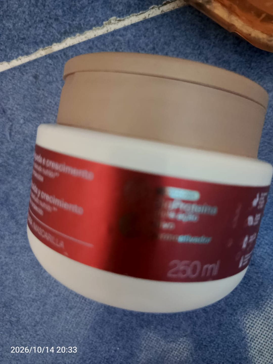 Customer photo review of Lumina Máscara Antiquiebre  Anticaída y Crecimiento