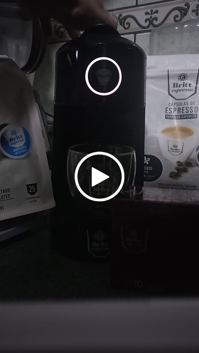 Customer video review of Britt Espresso Cápsulas Reserva San Marcos
