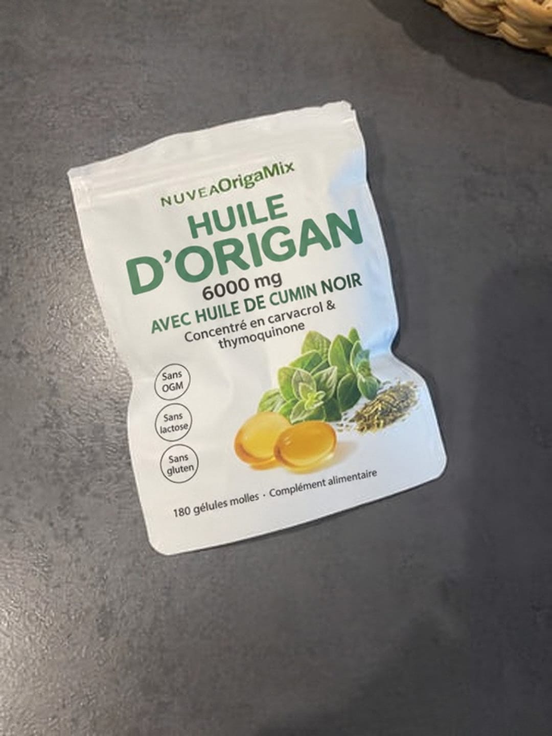 Customer photo review of Gélules OrigaMix – Élimination naturelle des parasites intestinaux, ballonnements et fatigue chronique