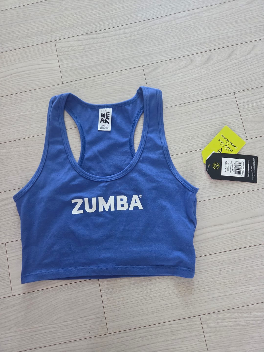 Customer photo review of Color Spree Crop Racerback