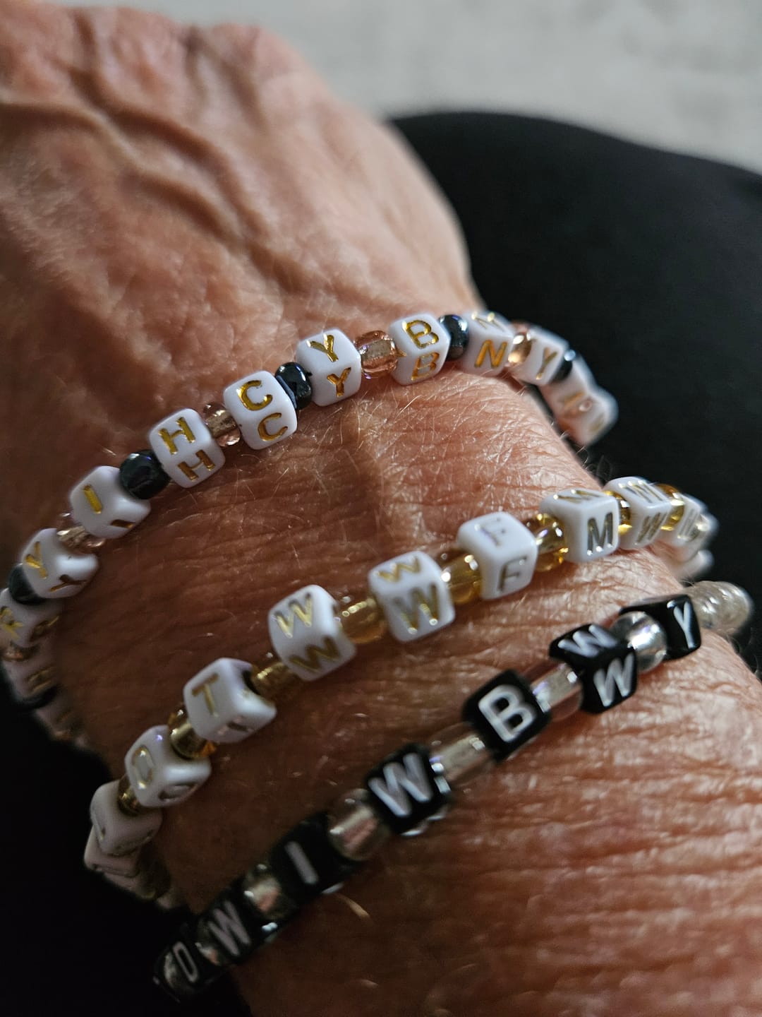 Customer photo review of When you go through deep waters, I will be with you. VERSELET®