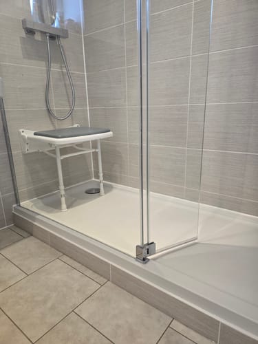 Customer photo review of SDG Durestone Rectangular Anti-Slip Trays with Corner Waste