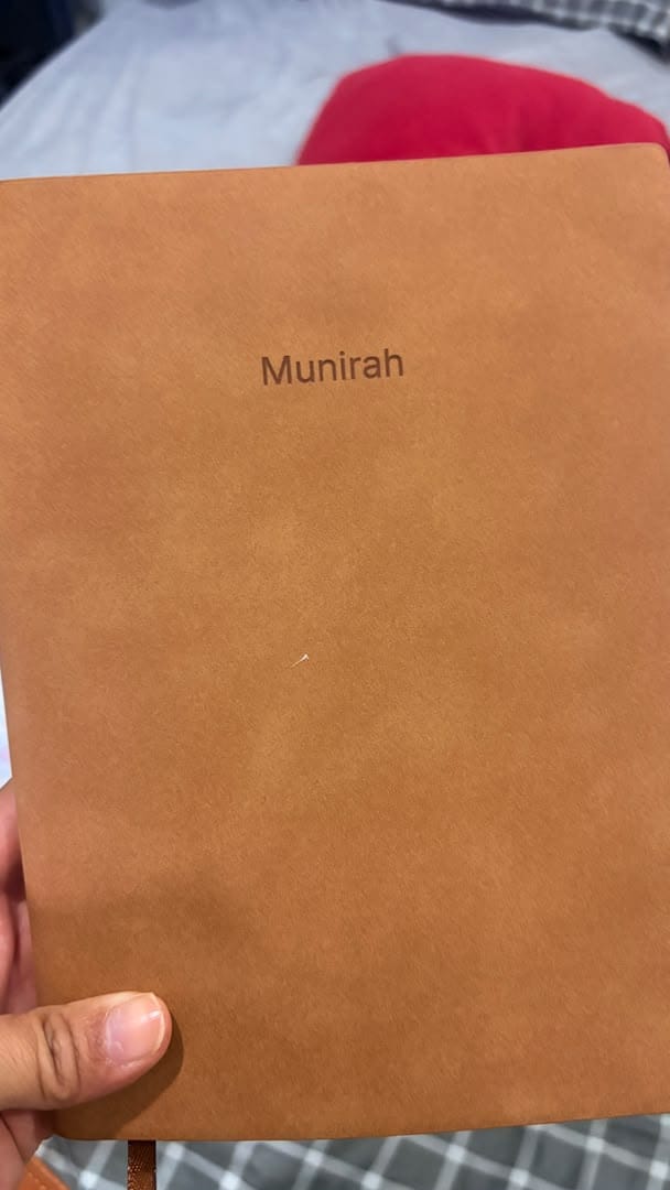 Customer photo review of Maker's Notebook A5 - Classic Brown