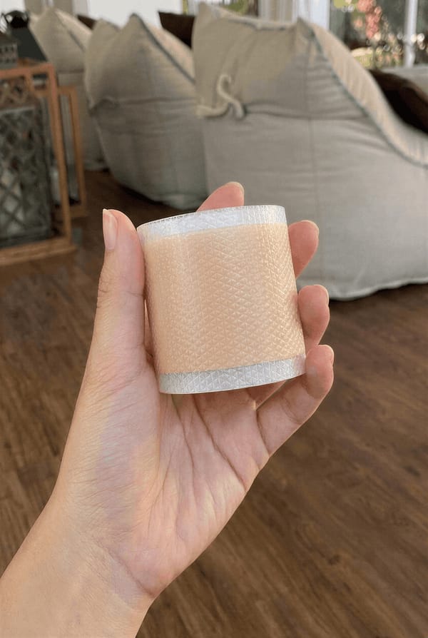 Customer photo review of Ambrs Silikontejp – För slätare hud, utan klinikbesök