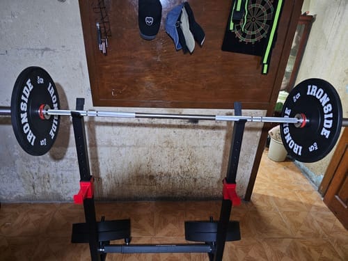 Customer photo review of Olympic Barbell 45 lb - Fullpower, 1,000 lb Capacity - IRONSIDE