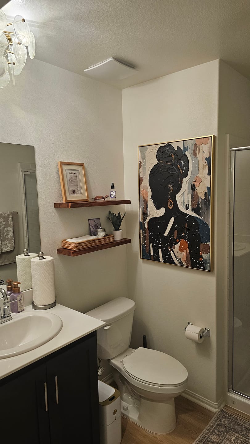 Customer photo review of Colorful Painting #CA071