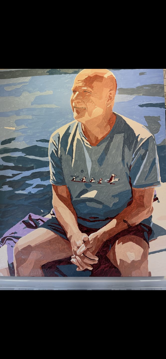 Customer photo review of Custom Kit | Paint by Numbers