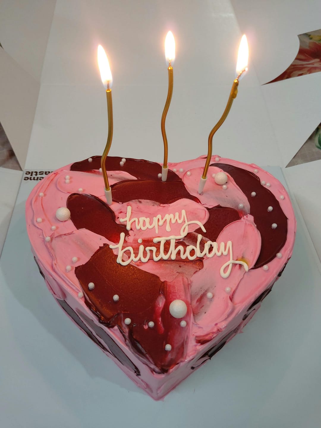 Customer photo review of Curly Candles