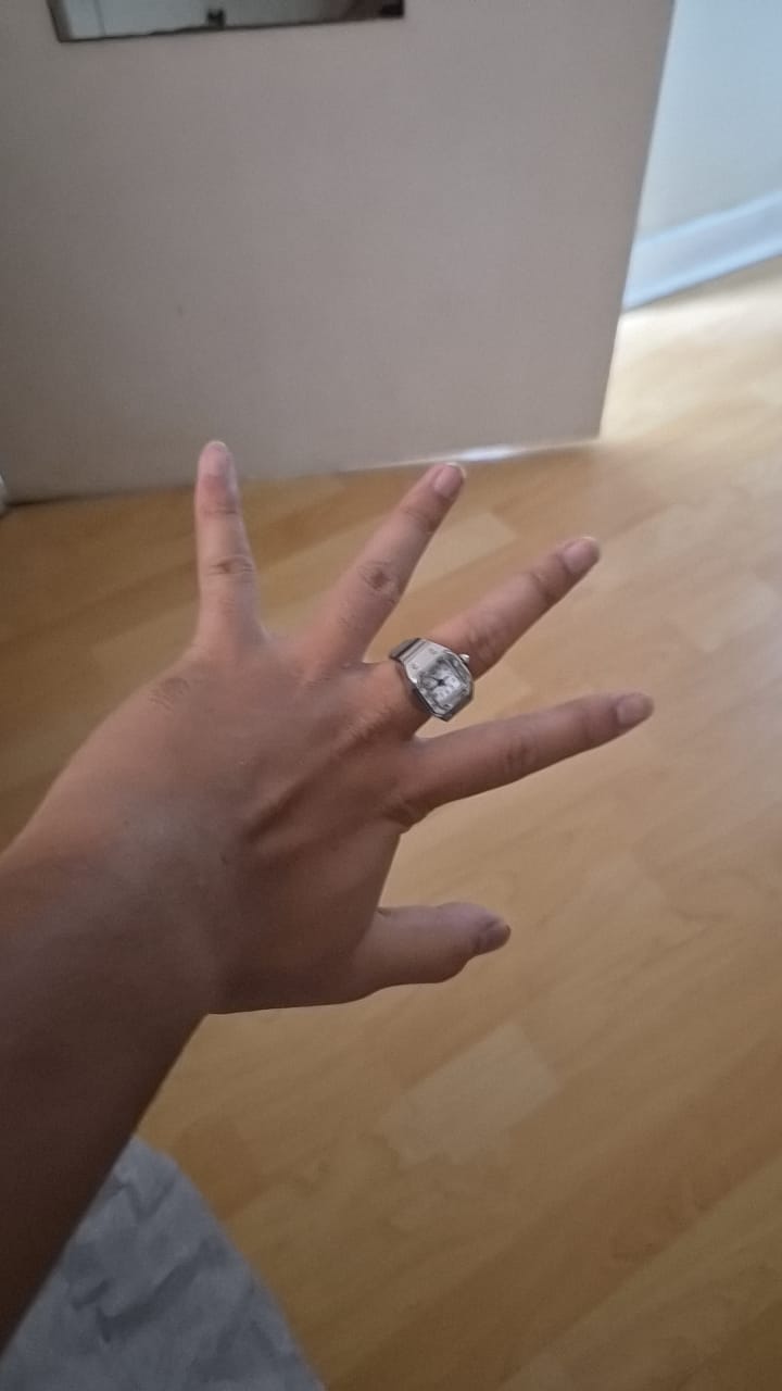 Customer photo review of Santos Watch Ring