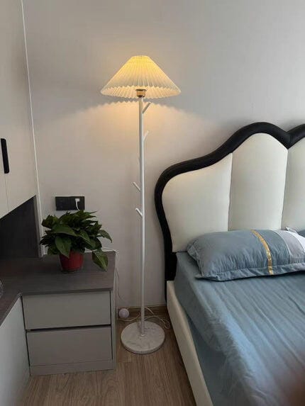 Customer photo review of Floor Lamp with Coat Rack, Iron and Marble, 160 cm Tall