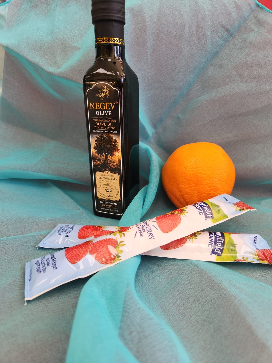 Customer photo review of NEGEV Israeli Extra Virgin Olive Oil כשר