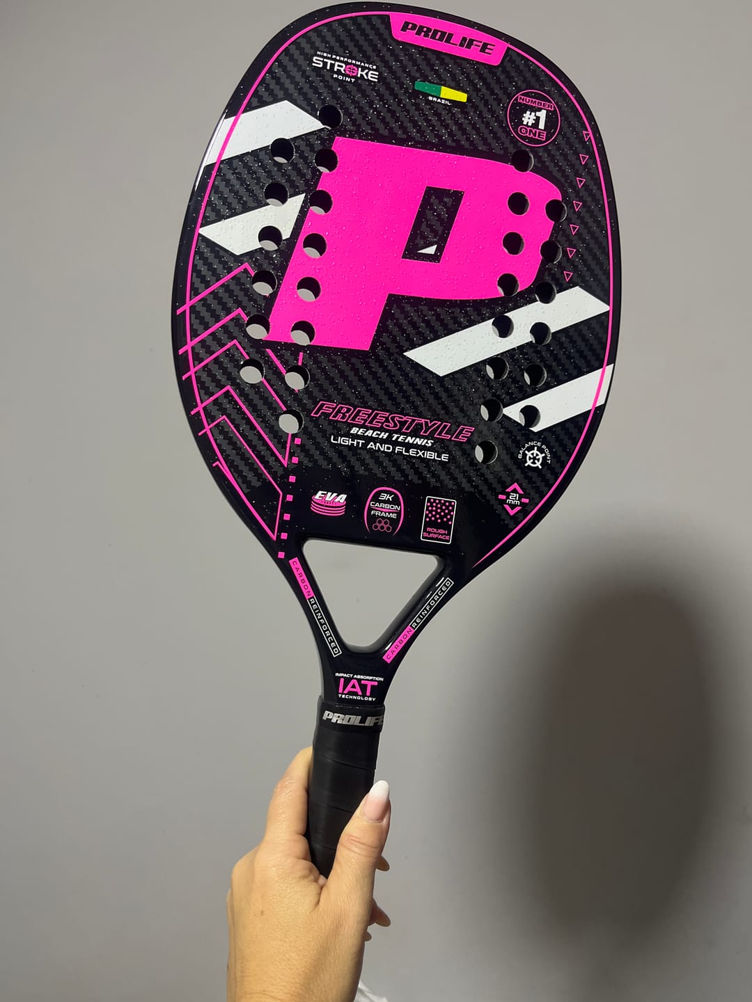 Customer photo review of Raquete Beach Tennis Freestyle