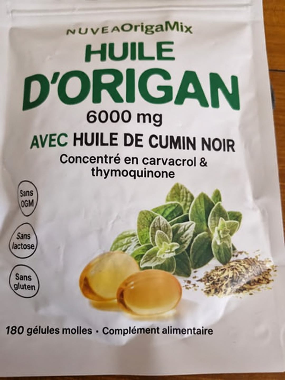 Customer photo review of Gélules OrigaMix – Élimination naturelle des parasites intestinaux, ballonnements et fatigue chronique