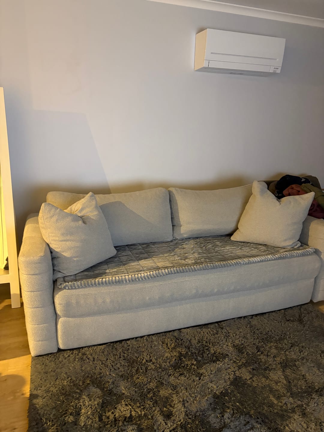 Customer photo review of Cosy Couch - Couch Cover