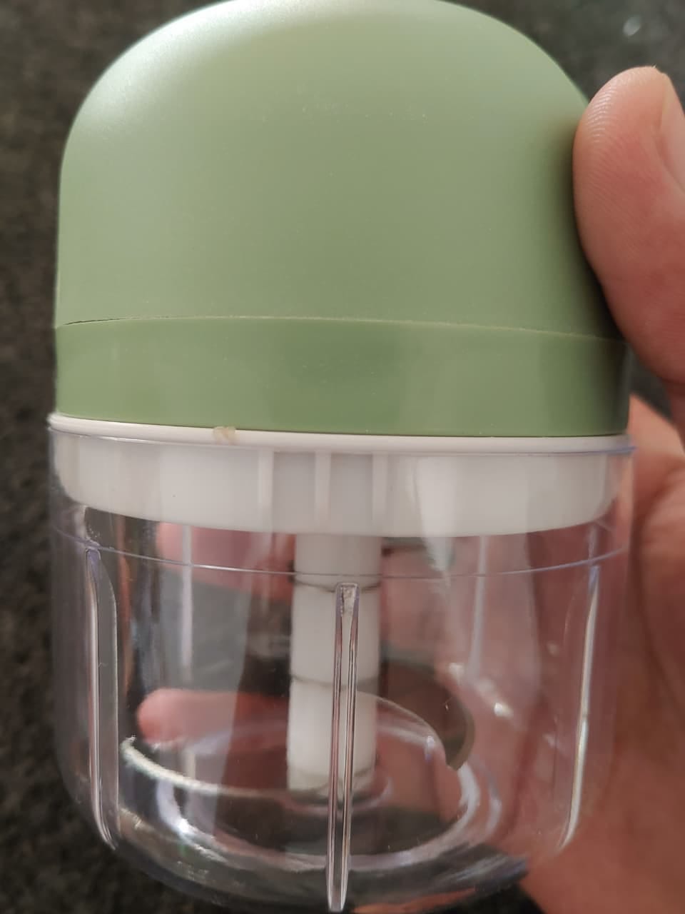 Customer photo review of Rechargeable Mini Electric Chopper