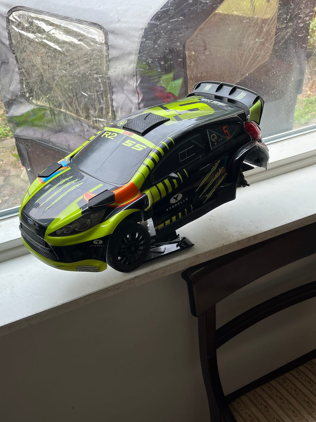Customer photo review of 1/10 RTR 4WD Carbon Fiber 3S Brushless RC Rally Car | XTS-F10