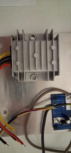 Customer photo review of 36V/48V to 12V Voltage Reducer for Golf Carts, 5A to 10A