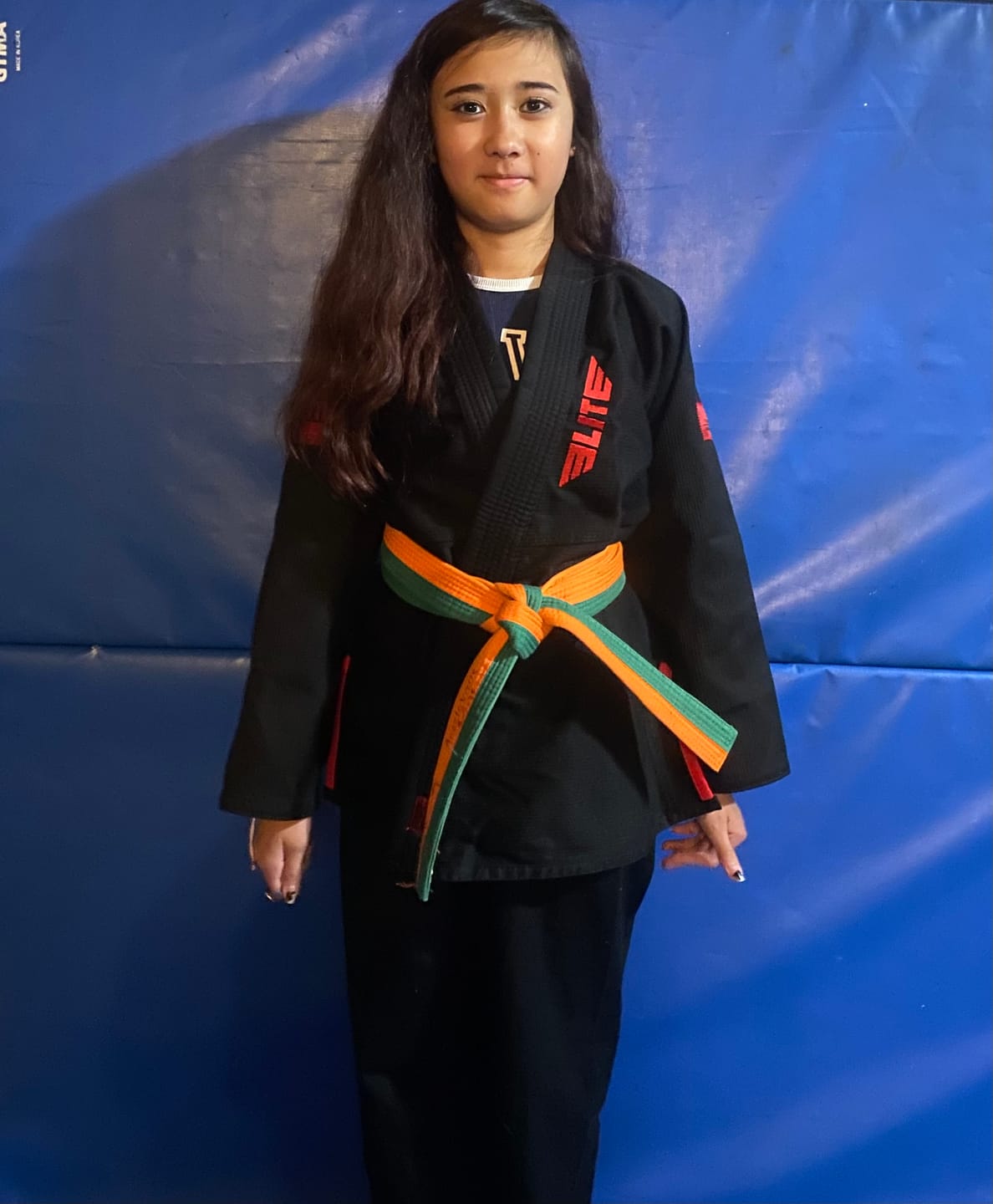 Customer photo review of Core Black Brazilian Jiu Jitsu Kids BJJ Gi
