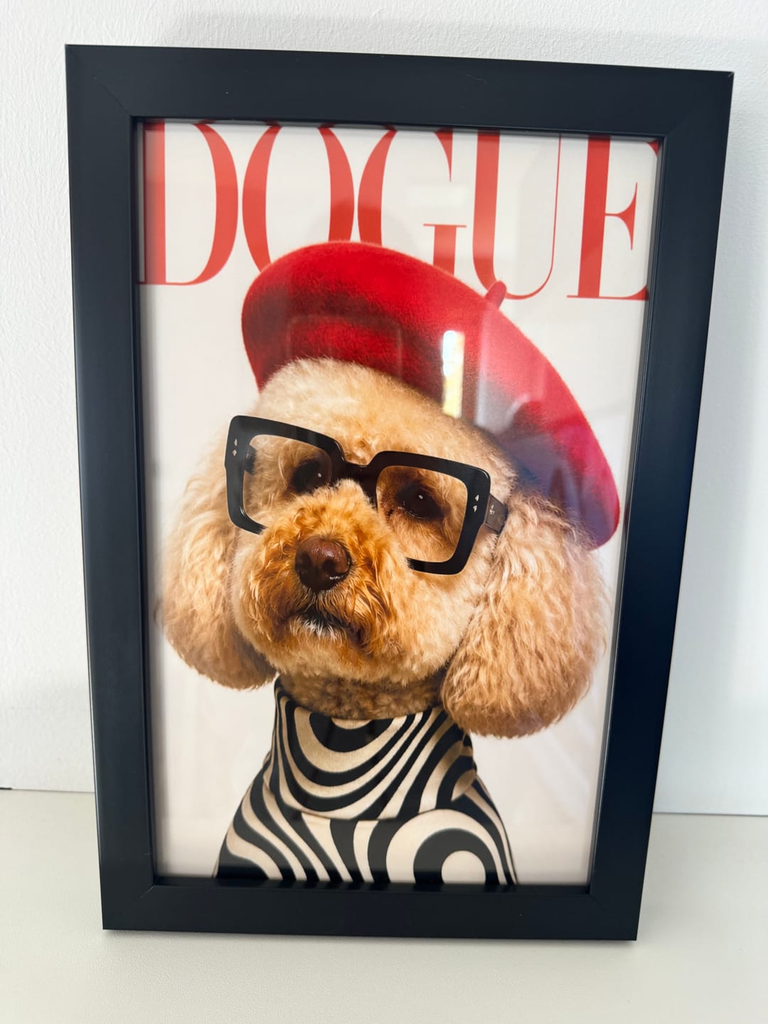 Customer photo review of Poster personalizzato - Dogue