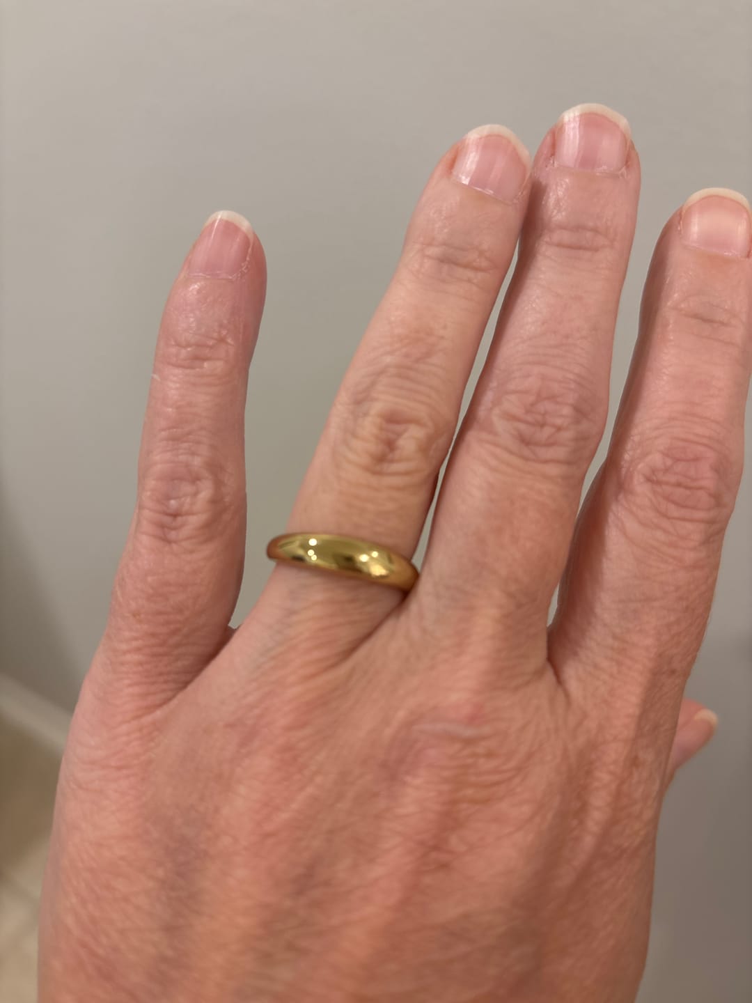Customer photo review of Dome Stacking Ring