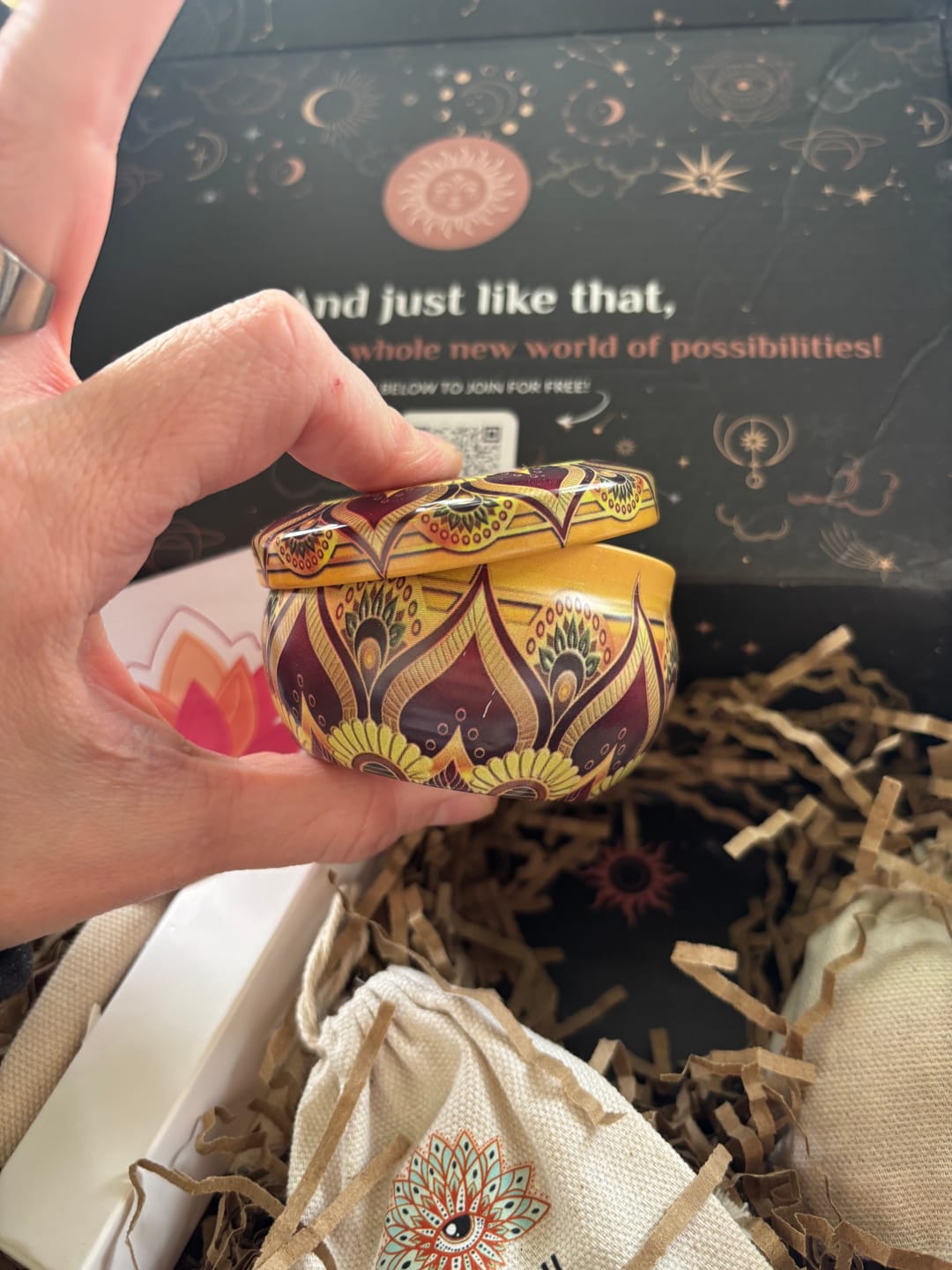 Customer photo review of Mindful Subscription Box Magic