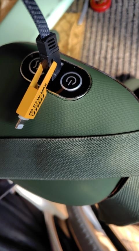 Customer photo review of SmartHand · Masajeador de cuello y hombros