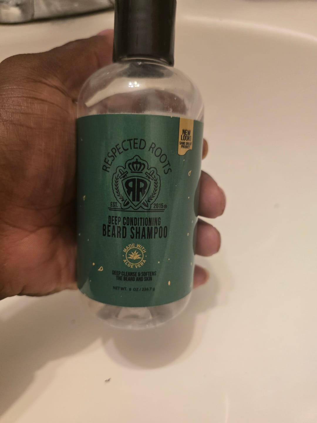 Customer photo review of Beard Shampoo