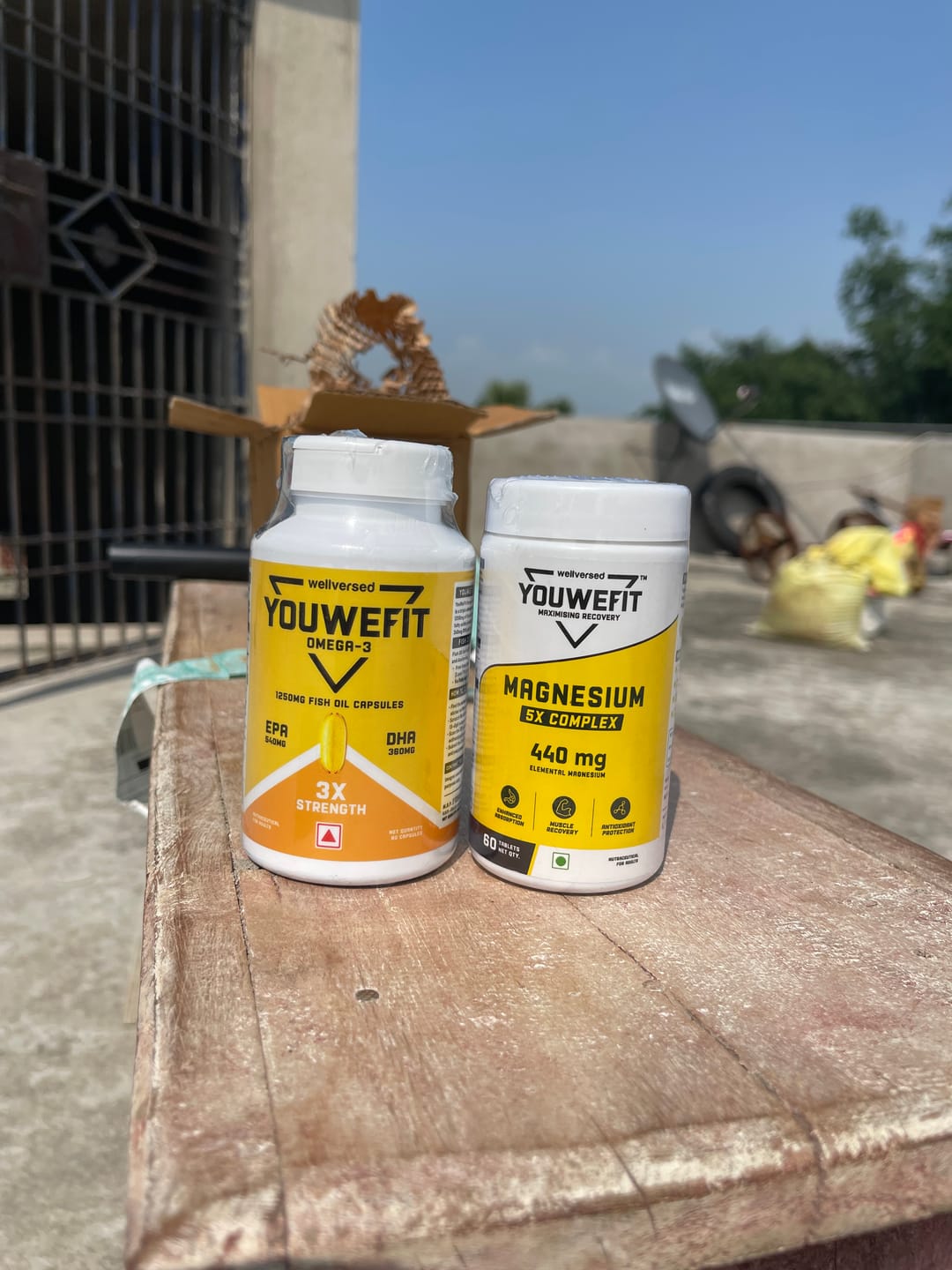 Customer photo review of YouWeFit Magnesium 5X Complex (60 Tabs, 30 Servings)