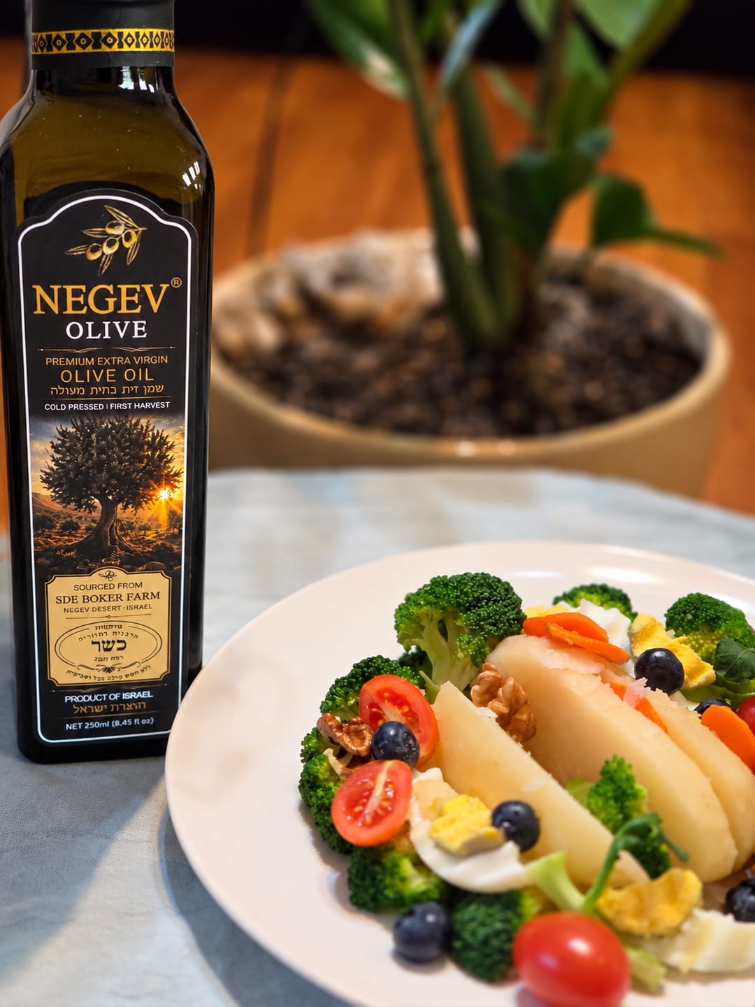 Customer photo review of NEGEV Israeli Extra Virgin Olive Oil כשר