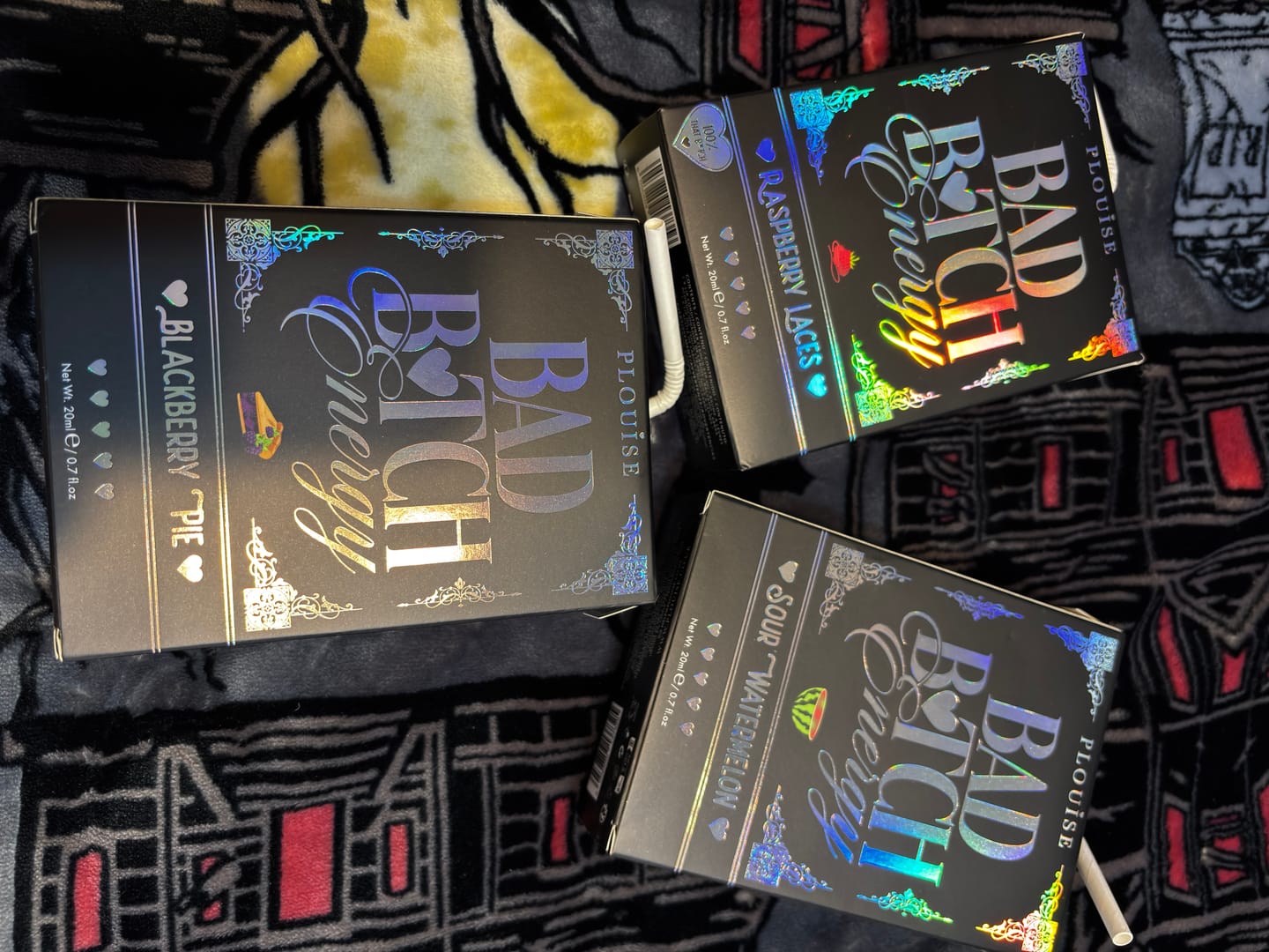 Customer photo review of Halloween Bad Bitch Energy Lip Trio