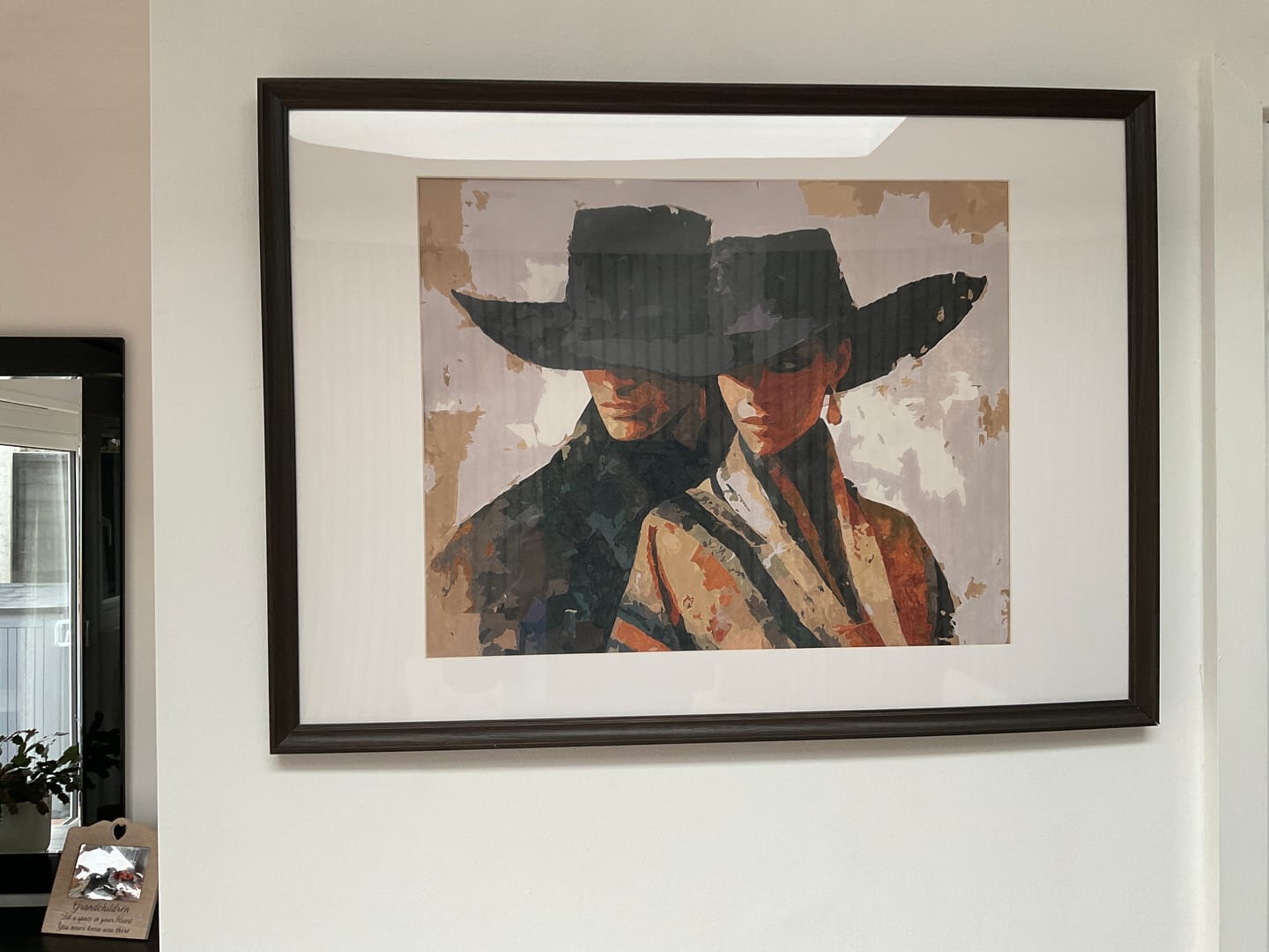 Customer photo review of Wild Wild West | Paint by Number