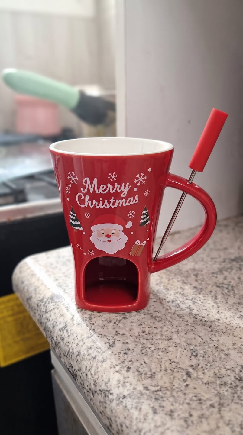 Customer photo review of Taza fondue Dipcao