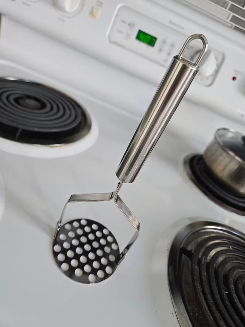 Customer photo review of Stainless Steel Potato Masher