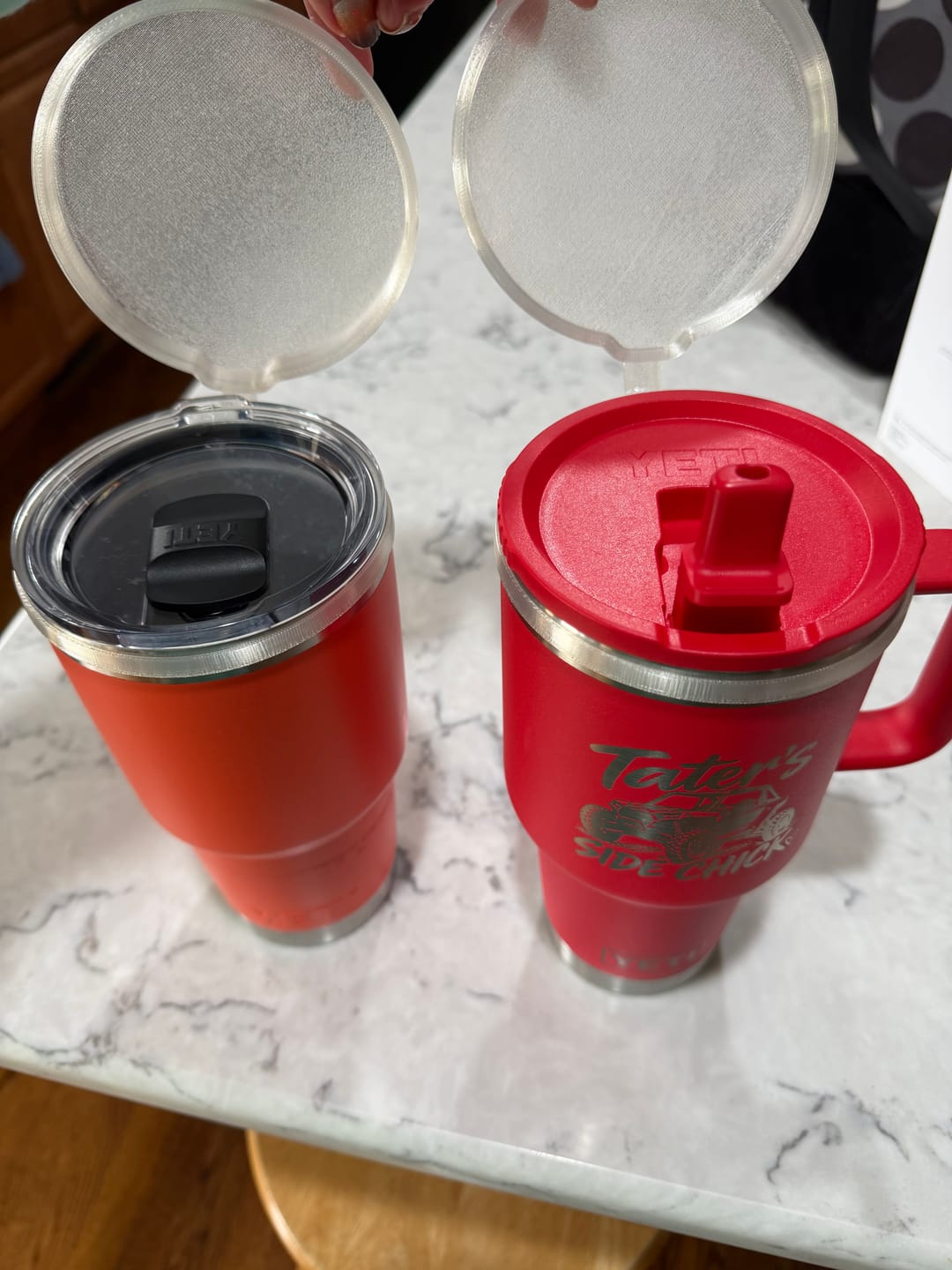 Customer photo review of 'Squatch cover - 30oz tumbler cover