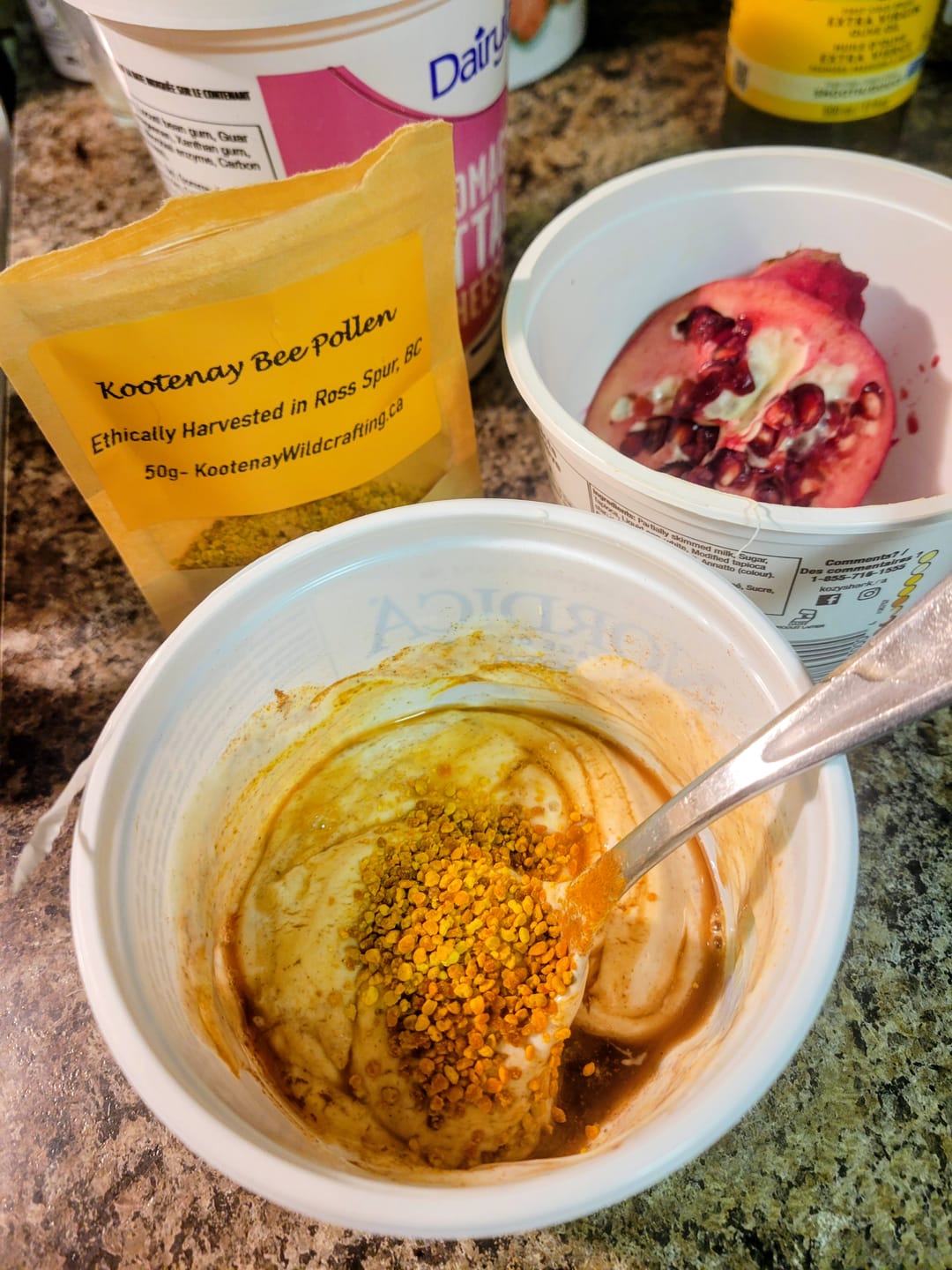 Customer photo review of Small-Batch Bee Pollen