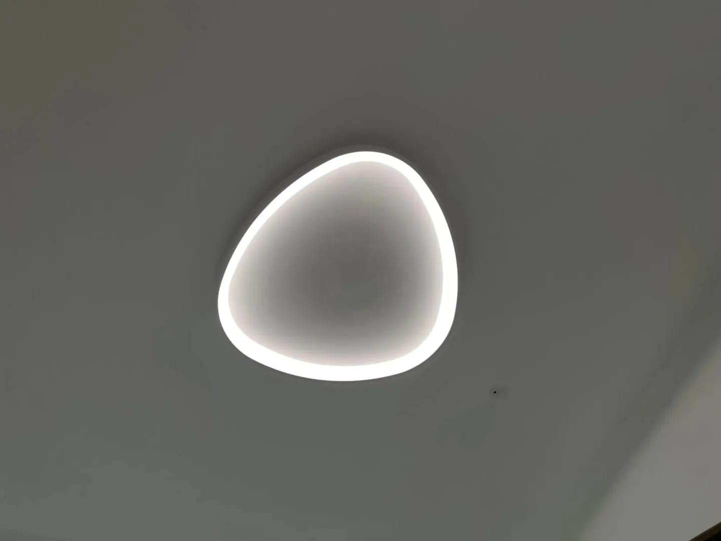 Customer photo review of Pebble Ceiling Light, Flush Mount, Aluminium and Acrylic, 42–90 cm