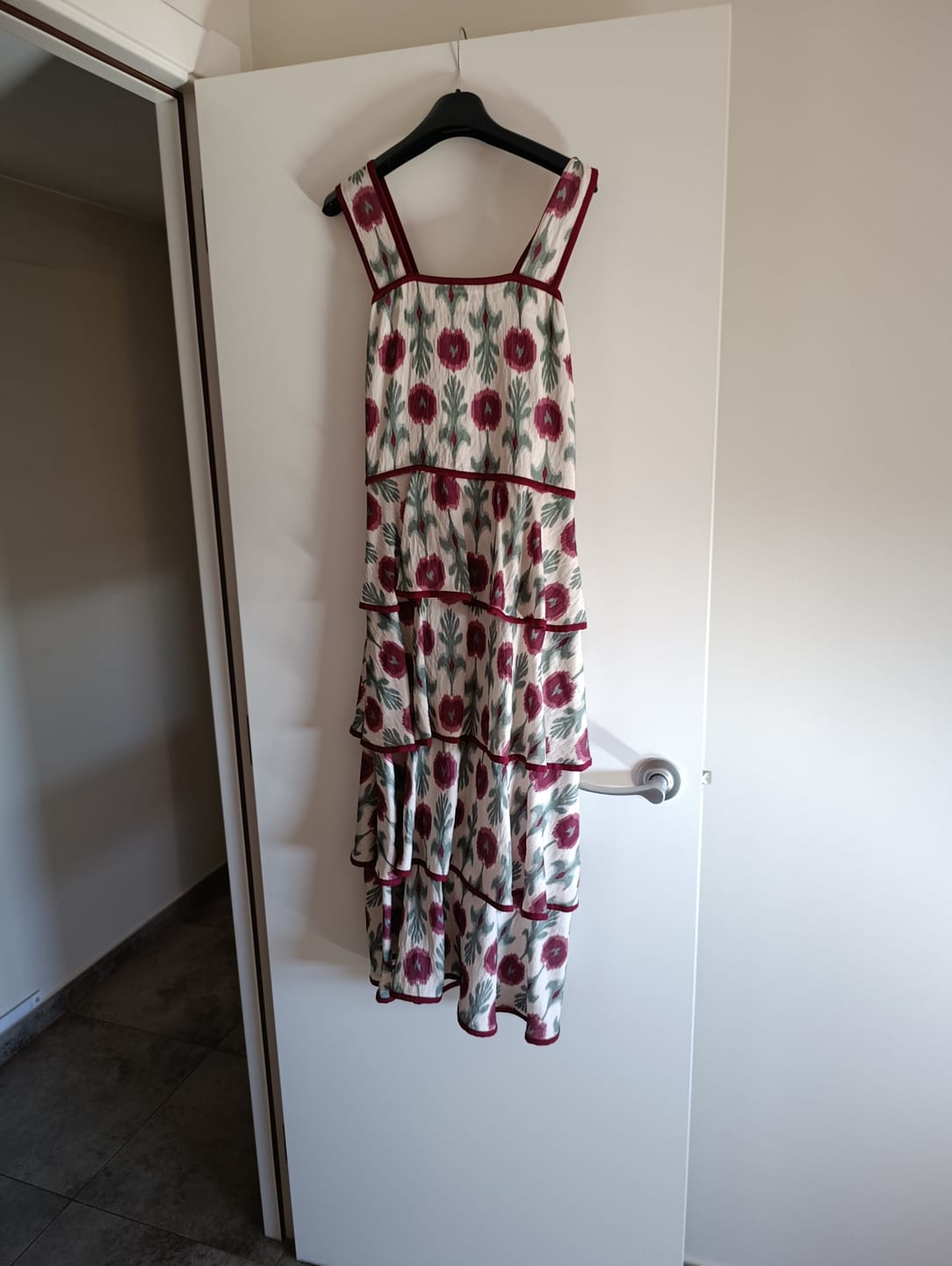 Customer photo review of Vestido Vivaldi turquesa