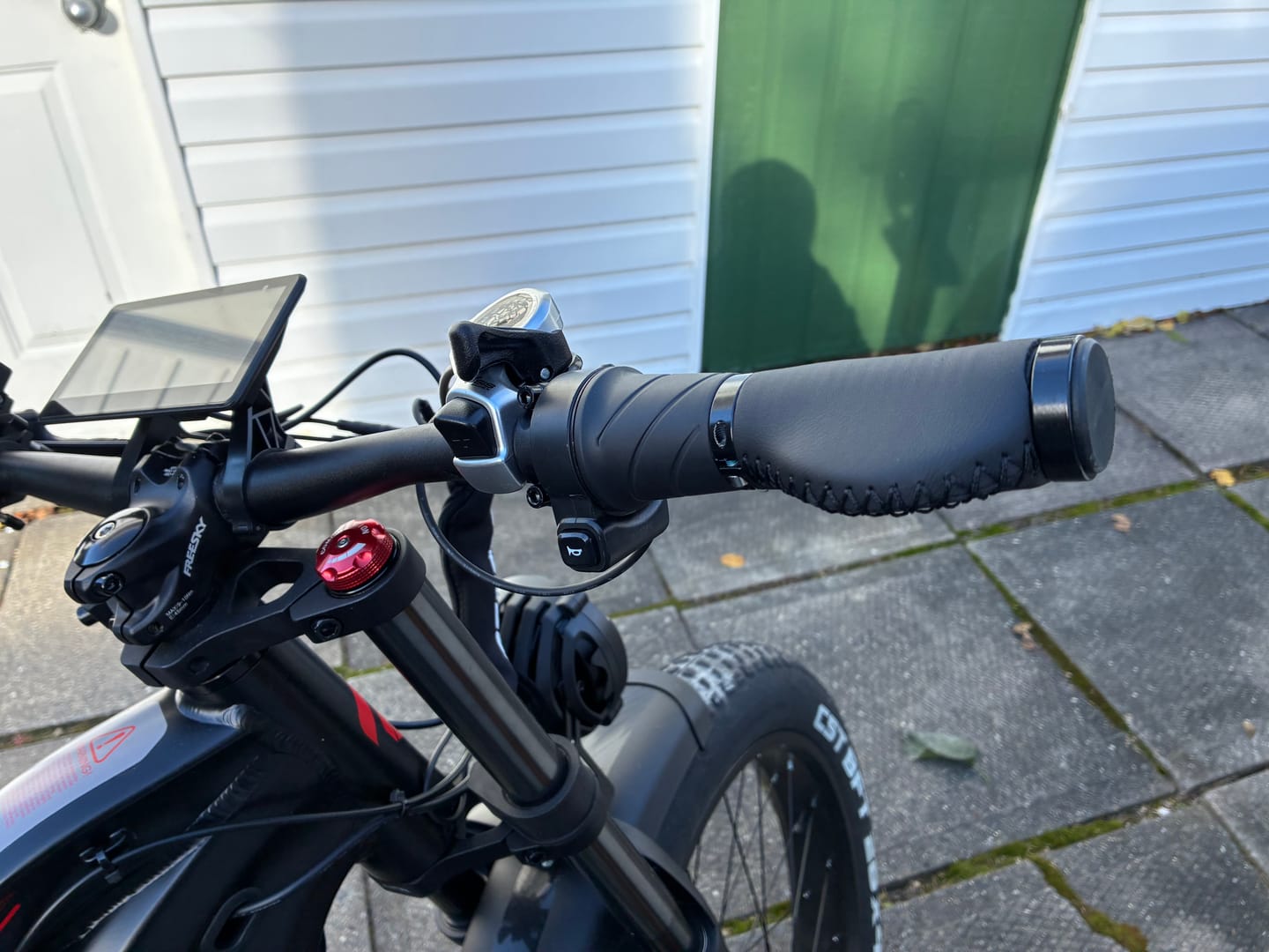 Customer photo review of Twist Throttle with Grips (Right-Hand Only)