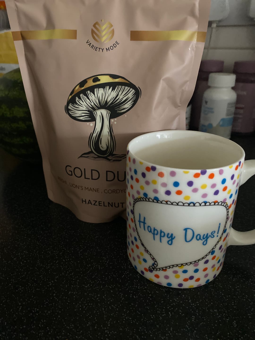 Customer photo review of Gold Dust - Hazelnut