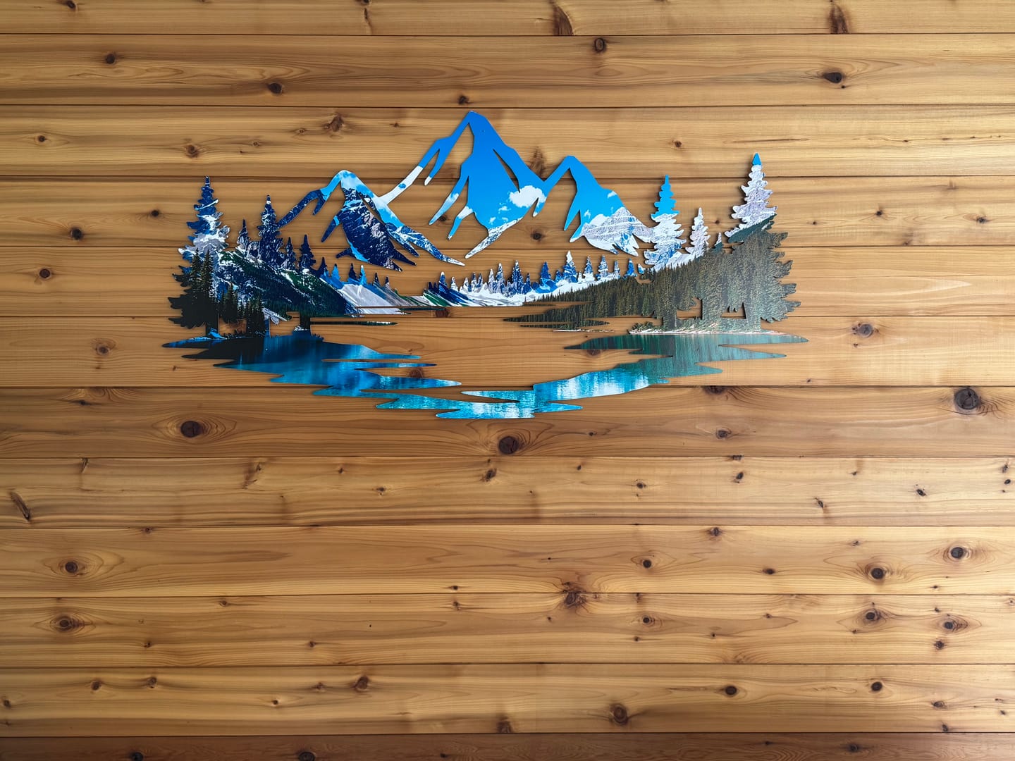 Customer photo review of Banff National Park Printed Wall Art