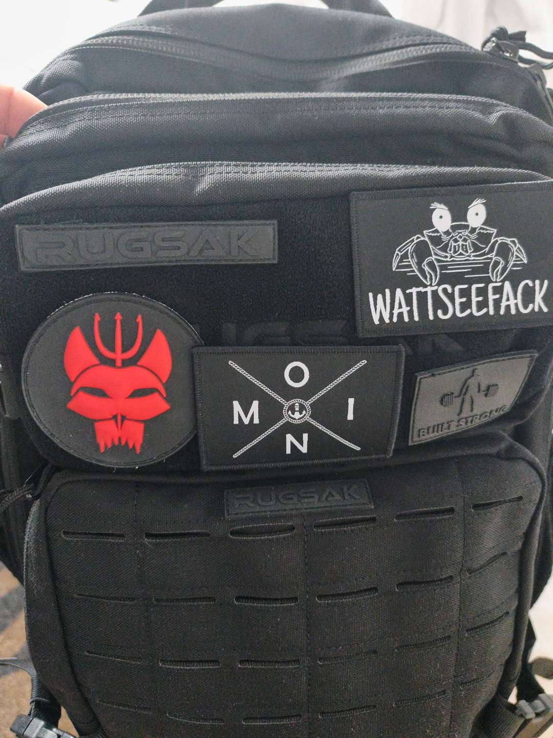 Customer photo review of Moin Simple Seil · Klettwattpatch V2