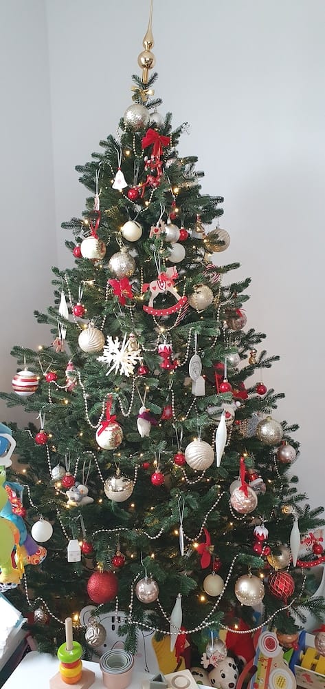 Customer photo review of Brad artificial de Crăciun Alpin, verde, 3D, 210 cm