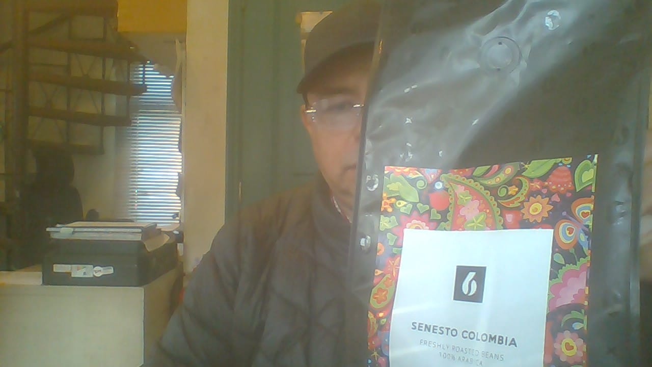 Customer photo review of Café en grano Colombia 1kg