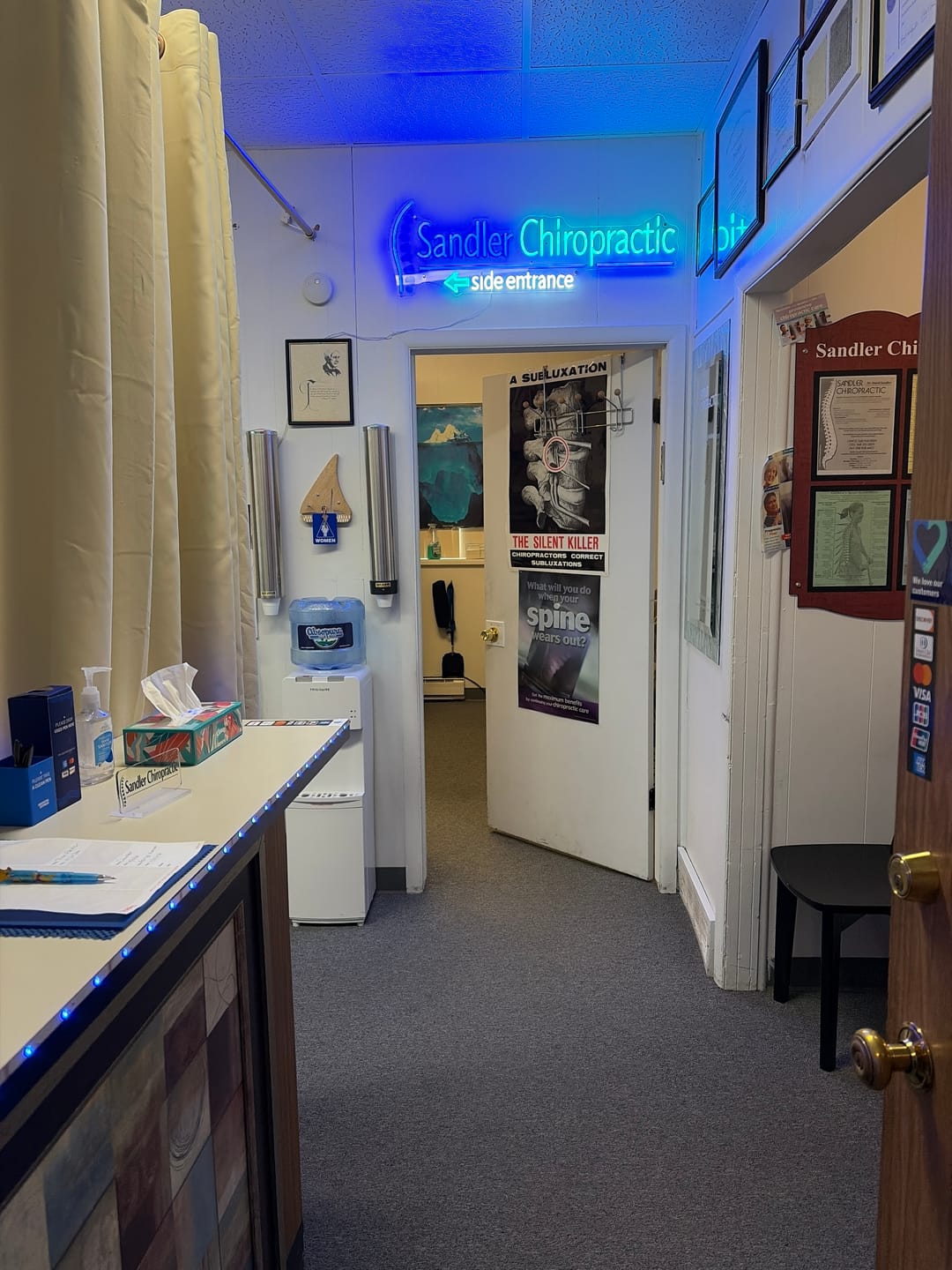 Customer photo review of Sandler Chiropractic|LED NEON SIGN